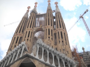 Had to include an image of Sagrada Familia, the Gaudi cathedral still under construction. 